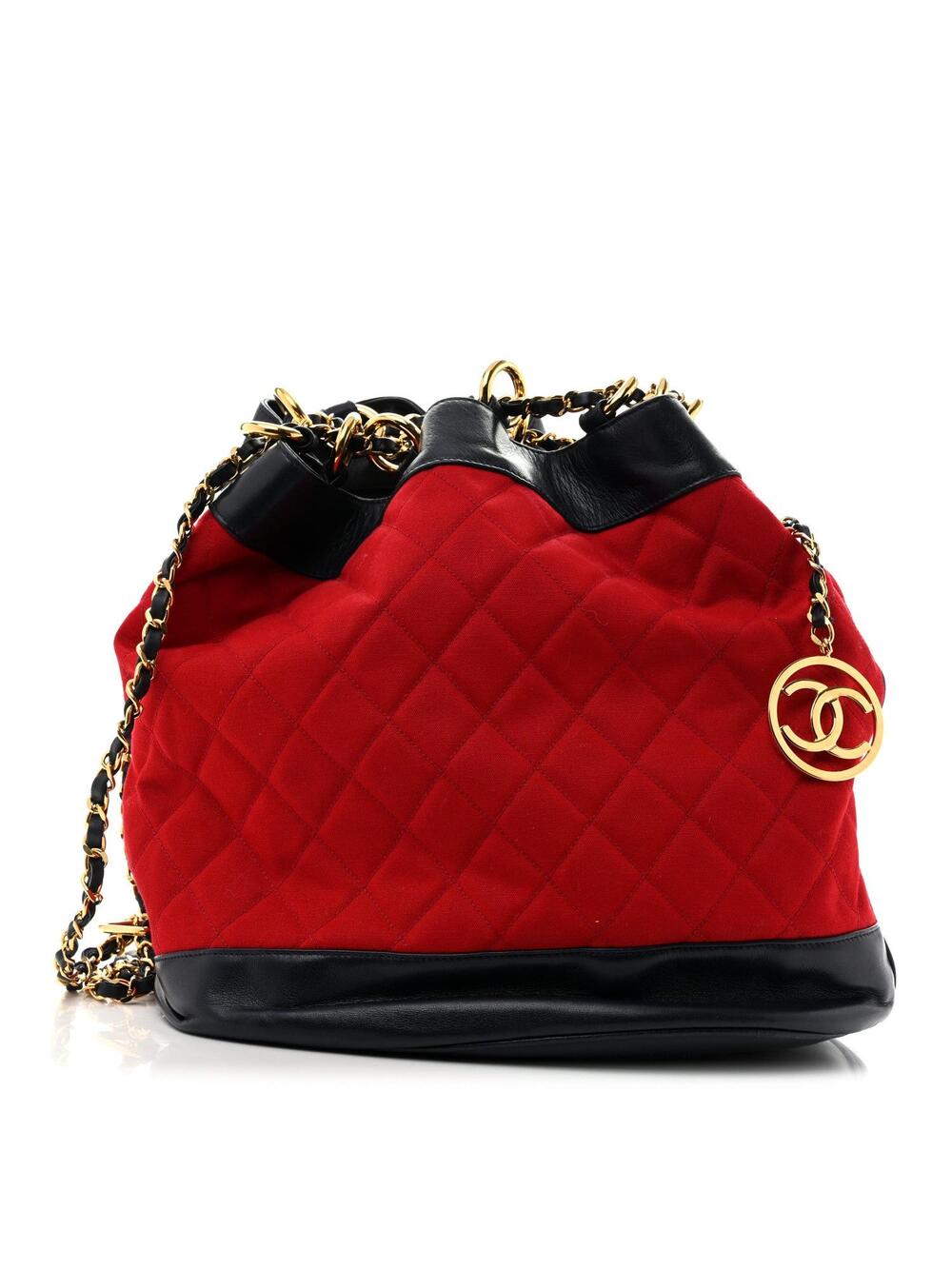 Chanel Canvas Lambskin Quilted Cc #339023C13B